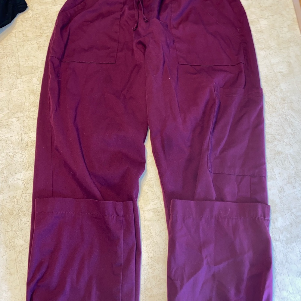 White cross scrubs